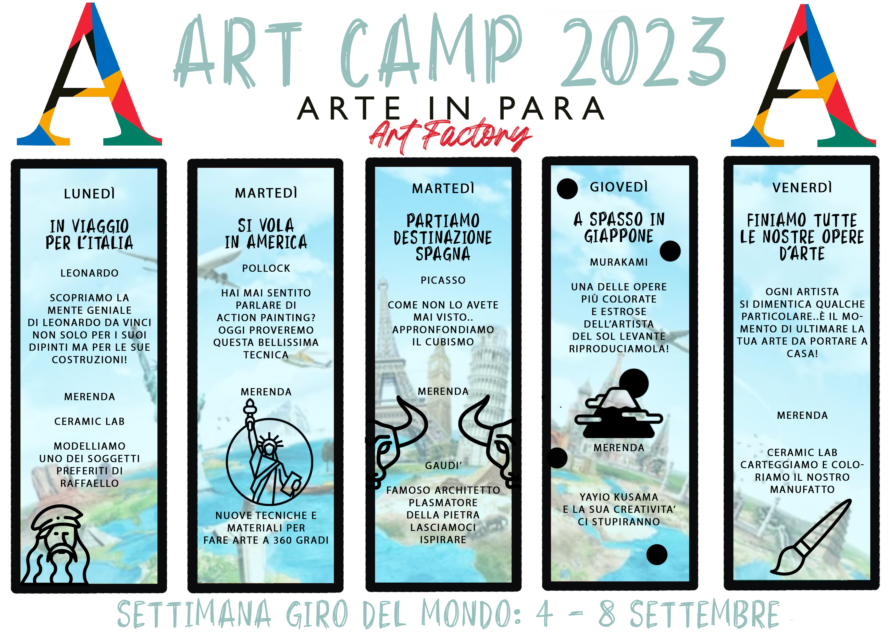 Settimana Settembre Art Camp Settimana Settembre Art Camp